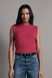 Rag & Bone Edith Vest - Pink on Garmentory at Garmentory